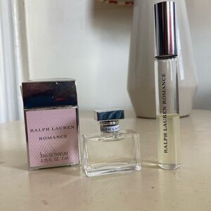 Ralph Lauren Romance EDP (roller ball & mini bottle) perfume fragrance